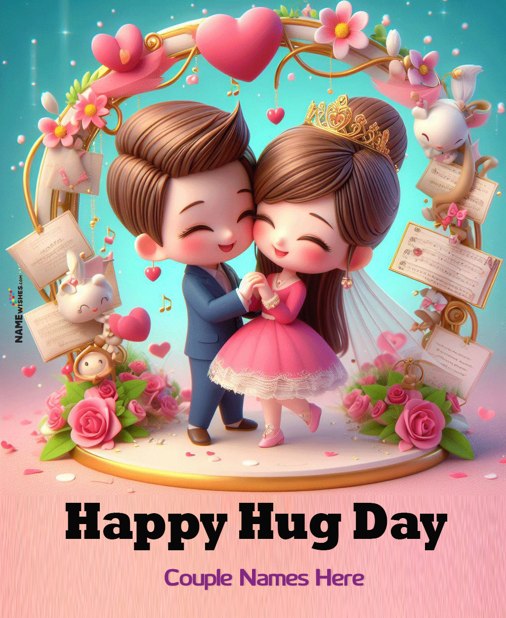 Happy Hug Day Wishes Images and Pictures