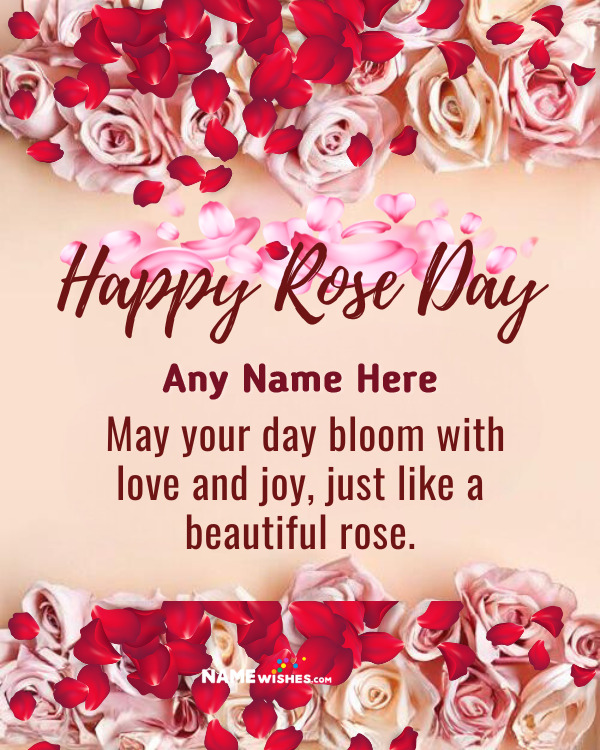 Happy Rose Day Wishes and Greetings Cards