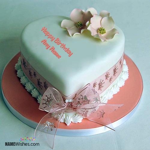 Heart Birthday Cake For Girlfriend