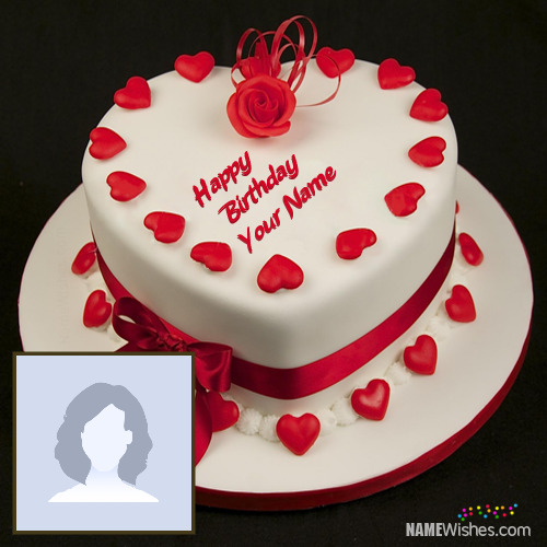 Lovely Birthday Cake With Name For Lover