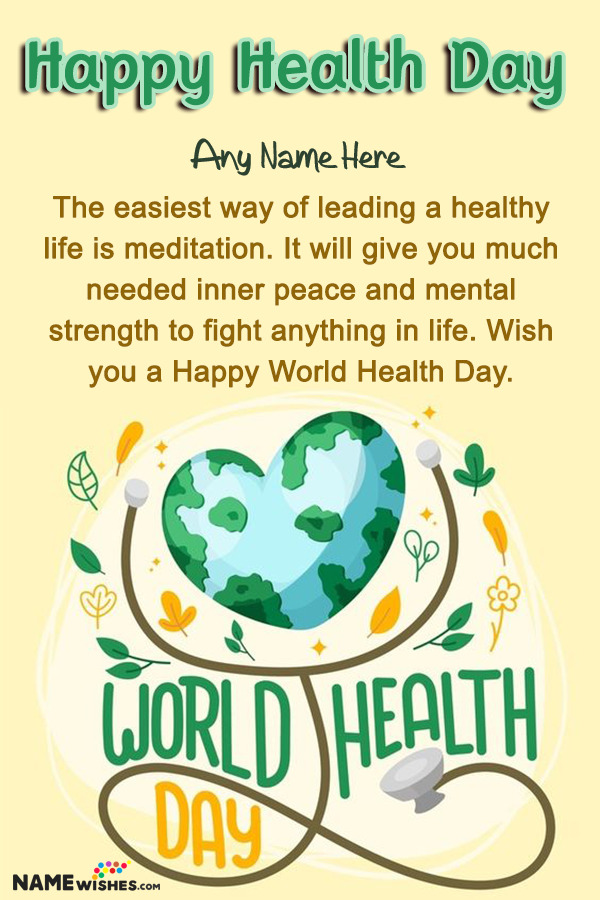 i wish you health