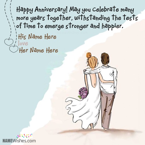 anniversary wishes for a couple