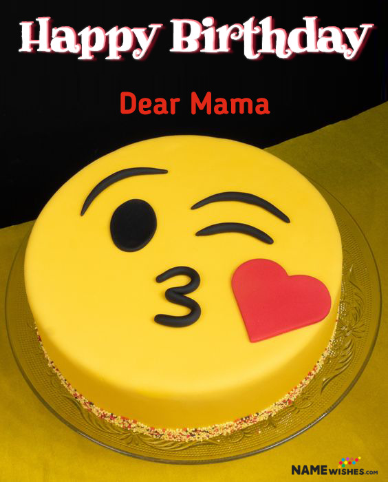 Happy Birthday Mama Cake Topper Graphic by Crazy Craft  Creative Fabrica